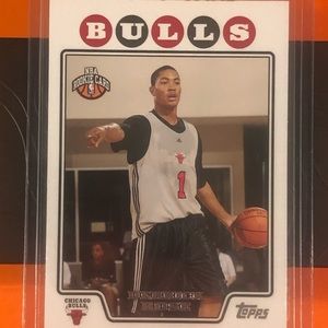 Derrick rose topps rookie card